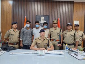 घटना में प्रयुक्त एक नाली बंदूक व कारतूस बरामद