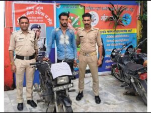 नशे के कारोबार में लिप्त बाइक मैकेनिक पकड़ा गया