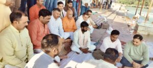 आरएसएस वरिष्ठ प्रचारक स्नेहपालजी की अस्थियां गंगा में विसर्जित