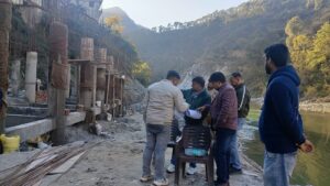 अपर जिलाधिकारी श्याम सिंह राणा ने STP तिलवाड़ा का किया स्थलीय निरीक्षण