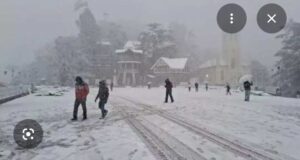 राज्य के ऊँचाई वाले क्षेत्रों में बर्फबारी एवं हिमस्खलन की चेतावनी, खतरे की श्रेणी घोषित