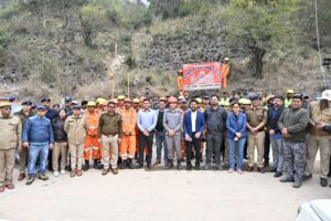 वन संपदा को वनअग्नि से बचाने के लिए जिलाधिकारी के निर्देशन में किया गया मॉक अभ्यास