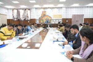 श्रद्धालुओं की सुरक्षा, सुविधा और सुव्यवस्थित संचालन हेतु समन्वय बैठक में व्यापक तैयारियों की समीक्षा