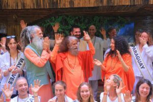 परमार्थ निकेतन में योगजिज्ञासुओं का अद्भुत संगम