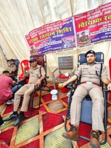 आओ करें रक्तदान – किसी की बचेगी जान” अभियान को ज्वालापुर पुलिस ने बनाया सफल