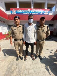 माननीय न्यायालय के आदेश पर ज्वालापुर पुलिस ने 01 वारण्टी को किया दबोचा