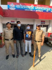 शांति व्यवस्था प्रभावित करने वालों के विरुद्ध हरिद्वार पुलिस की कार्रवाई