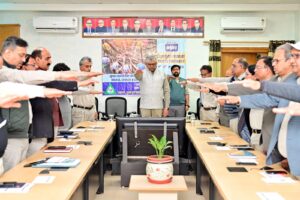 संस्थान की निरंतर प्रगति में सुरक्षा हेतु सबकी भागीदारी बेहद महत्वपूर्ण है:रंजन कुमार