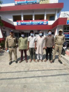 हरिद्वार पुलिस द्वारा शांति व्यवस्था भंग करने पर 04 आरोपित के विरुद्ध की गई कार्यवाई