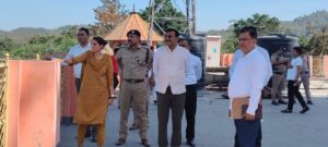 कुम्भ मेला–2027 की तैयारियों का मुख्य सचिव ने किया स्थलीय निरीक्षण