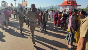 बैसाखी स्नान पर्व के दृष्टिगत SSP हरिद्वार ने किया प्रातः हर की पैड़ी व मेला क्षेत्र का भ्रमण