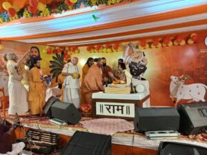 सत्य, प्रेम, दया और सेवा मनुष्य जीवन के आधार हैं:महंत बिष्णु दास महाराज