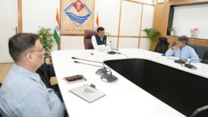 मुख्य सचिव श्री आनंद बर्द्धन ने सचिवालय में “25 बिंदु कार्यक्रम 2025-26” की समीक्षा की गई