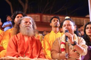 पद्मश्री कैलाश खेर जी पधारे परमार्थ निकेतन