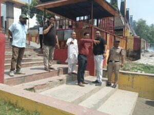 कुंभ मेला-2027 की तैयारियों को लेकर अपर मेलाधिकारी दयानंद ने किया स्थलीय निरीक्षण