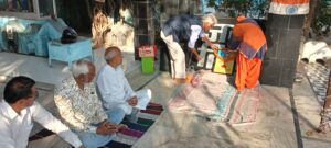 Tribute to,स्वतंत्रता संग्राम सेनानी स्वर्गीय पंडित श्री हरिराम शर्मा की पुण्यतिथि पर सुनहरा शहीद स्थल पहुंचे सेनानी उत्तराधिकारी की श्रद्धांजलि अर्पित।