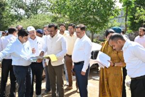 कुंभ मेला की तैयारी का जायजा लेने मुख्य सचिव हरिद्वार पहुंचे, कर रहे स्थलीय निरीक्षण