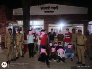 ऑपरेशन प्रहार में हरिद्वार पुलिस की ताबड़तोड़ कार्यवाही जारी