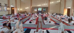 भारतीय योग संस्थान सामुदायिक केंद्र रोशनाबाद हरिद्वार में 05 दिवसीय मोटापा रोग निवारण शिविर का शुभारंभ