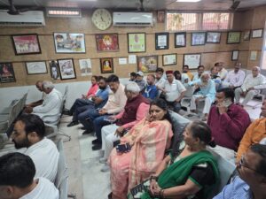 कैबिनेट मंत्री मदन कौशिक एवं महापौर किरण जैसल ने कार्यकर्ताओं एवं नागरिकों के साथ सुनी प्रधानमंत्री नरेंद्र मोदी का ‘मन की बात’ कार्यक्रम