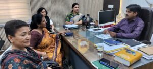 Discussion on empower women’s, महिला सुरक्षा और अधिकारों को सशक्त बनाने को अभिलेखों का अध्ययन और चर्चा सम्पन्न।
