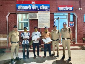 आँपरेशन प्रहार के तहत हरिद्वार पुलिस की ताबड़तोड़ कार्यवाही