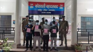 ऑपरेशन प्रहार के अन्तर्गत बहादराबाद पुलिस की ताबड़तोड़ कार्यवाही