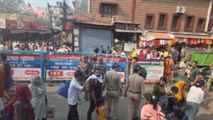 निर्जला एकादशी स्नान पर्व पर व्यवस्थाओं को बेहतर बनाते हरिद्वार पुलिस के जवान