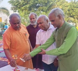 On the 21st Yoga Day, मानव देह मंदिर, और योग आसन उपासना पद्धति है जो देह में निर्मलता को स्थापित करती है- जितेन्द्र रघुवंशी