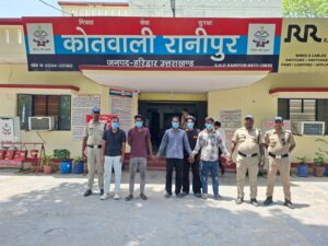 ऑपरेशन प्रहार के अन्तर्गत असामाजिक तत्वो एवं शान्ति भंग करने वालो को हर पुलिस ने हरिद्वार सिखाया सबक