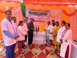बहादराबाद में त्रिदिवसीय जिला स्तरीय आयुर्वेद चिकित्सा शिविर का शुभारंभ