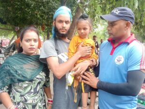 भीड़ में बिछड़े बच्चे को सकुशल किया परिजन के सुपुर्द