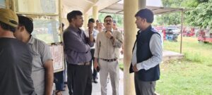 परिवहन सचिव श्री बृजेश कुमार संत ने एआरटीओ कार्यालय, हरिद्वार का किया निरीक्षण