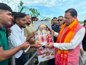 सूबे के माननीय मुख्यमंत्री पुष्कर सिंह धामी शुक्रवार साय खटीमा पहुँचे
