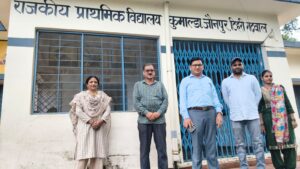 एडीएम ने सकलाना क्षेत्र के विद्यालयों, पुलिस चौकी व मतदान केंद्र का किया निरीक्षण
