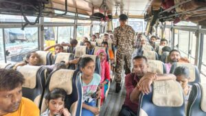 उत्तराखण्ड BDS और अर्द्धसैनिक बल की हरिद्वार में सघन चेकिंग