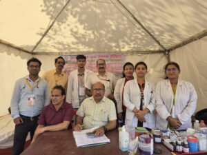 कांवड़ यात्रा पर आने वाले शिवभक्तों का स्वास्थ्य खराब होने की दशा में तत्काल निशुल्क किया जा रहा है उपचार
