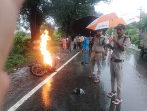 पुलिस की तत्परता से टला बड़ा हादसा