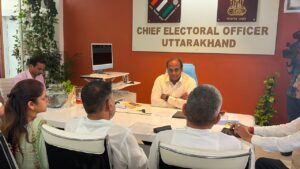 कांग्रेस प्रतिनिधिमंडल ने की मुख्य निर्वाचन अधिकारी से भेंट