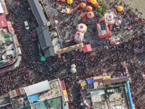 हरिद्वार में चारों तरफ  भगवा ही भगवा, डाक कांवड़ियों का लगातार आगमन जारी