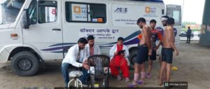 कांवड़ मेले में मील का पत्थर साबित हो रही स्वास्थ्य विभाग की पहली बार लगी मेडिकल मोबाइल यूनिट, अब तक 7 हजार शिवभक्तों का हो चुका उपचार