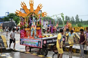 दिनांक 07-08-26 को समय साय 1800 बजे तक 44 लाख 38 हजार शिव भक्त जल लेकर अपने गंतव्य को प्रस्थान कर चुके