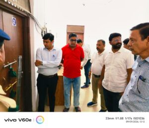 ईवीएम एवं वीवीपैट वेयरहाउस का त्रैमासिक भौतिक निरीक्षण किया