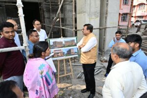 कुंभ मेला-2027 की तैयारियों को लेकर मुख्य सचिव ने निर्माण स्थलों का किया स्थलीय निरीक्षण