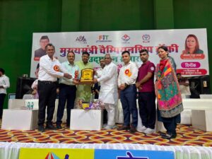 कैबिनेट मंत्री मदन कौशिक ने योगस्थली खेल परिसर, खेल महाकुम्भ 2026-27 की मुख्यमंत्री चैम्पियनशिप ट्रॉफी राज्य स्तरीय योगासन प्रतियोगिता का शुभारम्भ किया