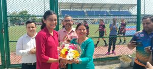 मुख्यमंत्री ट्रॉफी राज्य स्तरीय हॉकी प्रतियोगिता का रोशनाबाद में शुभारंभ