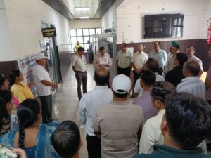 विश्व आत्महत्या रोकथाम दिवस: राष्ट्रीय मानसिक स्वास्थ्य कार्यक्रम के अंतर्गत विश्व आत्महत्या रोकथाम दिवस पर सामूहिक शपथ ली