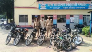 हरिद्वार पुलिस का मोटर साईकिल चोरो के विरुद्ध लगातार कार्यवाही जारी