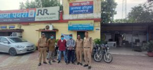 हुड़दंग मचा रहे बाइकर्स पर चला हरिद्वार पुलिस का डंडा