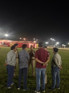 SSP हरिद्वार नवनीत सिंह के निर्देश पर दशहरा पर्व की व्यवस्थाओं को परखने, दहन स्थलों पर पहुंचे SP City हरिद्वार